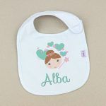 Babero Hada Personalizado +3m