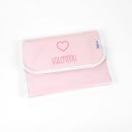 Portadocumentos Gloss Rosa Personalizado
