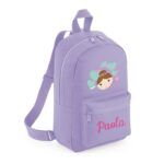 Mochila Junior Hada personalizada, color a elegir