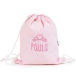 Petate Estrellas Rosa Personalizado Bordado