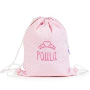Petate Estrellas Rosa Personalizado Bordado