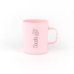 Taza Basic Personalizada Unicornio, elige color