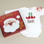 Cajita Navidad Body + Chupete Elfo Personalizada