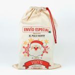 Saco Navideño para Regalos Papá Noel personalizado