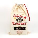 Saco Navideño para Regalos Trineo personalizado