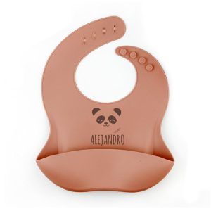 Babero silicona Brownie Personalizado