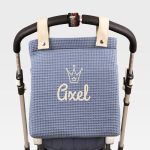 Bolso Panera Gofre Azul Personalizado