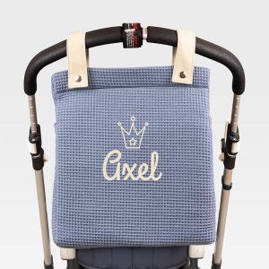 Bolso Panera Gofre Azul Personalizado