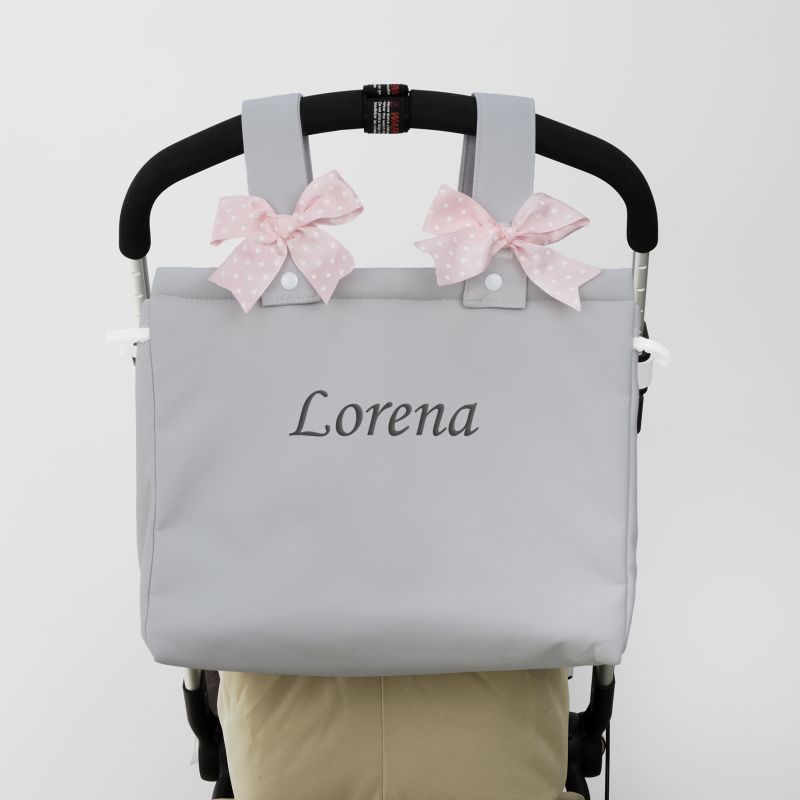 Bolso Panera Polipiel Special Lazos Delanteros Personalizado - Imagen 2