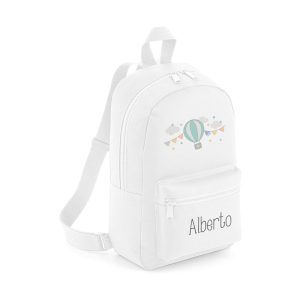 Mochila Junior Globo personalizada, color a elegir
