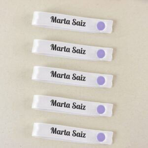 Pack 5 cintas para colgar ropa personalizadas