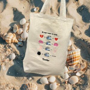 Tote bag El mar todo lo cura