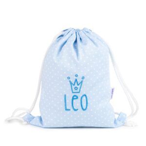 Petate Estrellas Azul Personalizado Bordado