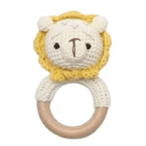 Sonajero Mordedor de Crochet León