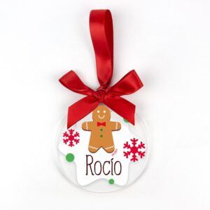 Bola Navidad METACRILATO a elegir dibujo