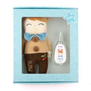 Cajita Muñeco Metoo Reno Niño + Colonia personalizada