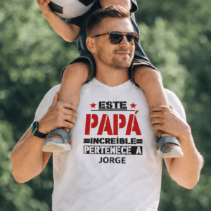 Camiseta Personalizada para Papá – Regalo Original Día del Padre