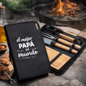 Set barbacoa personalizado – regalo para el rey de la parrilla