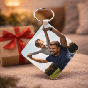Llavero personalizado con foto – Regalo especial para Papá