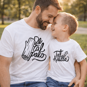 Pack Camisetas Papá e Hij@ – Regalo Día del Padre