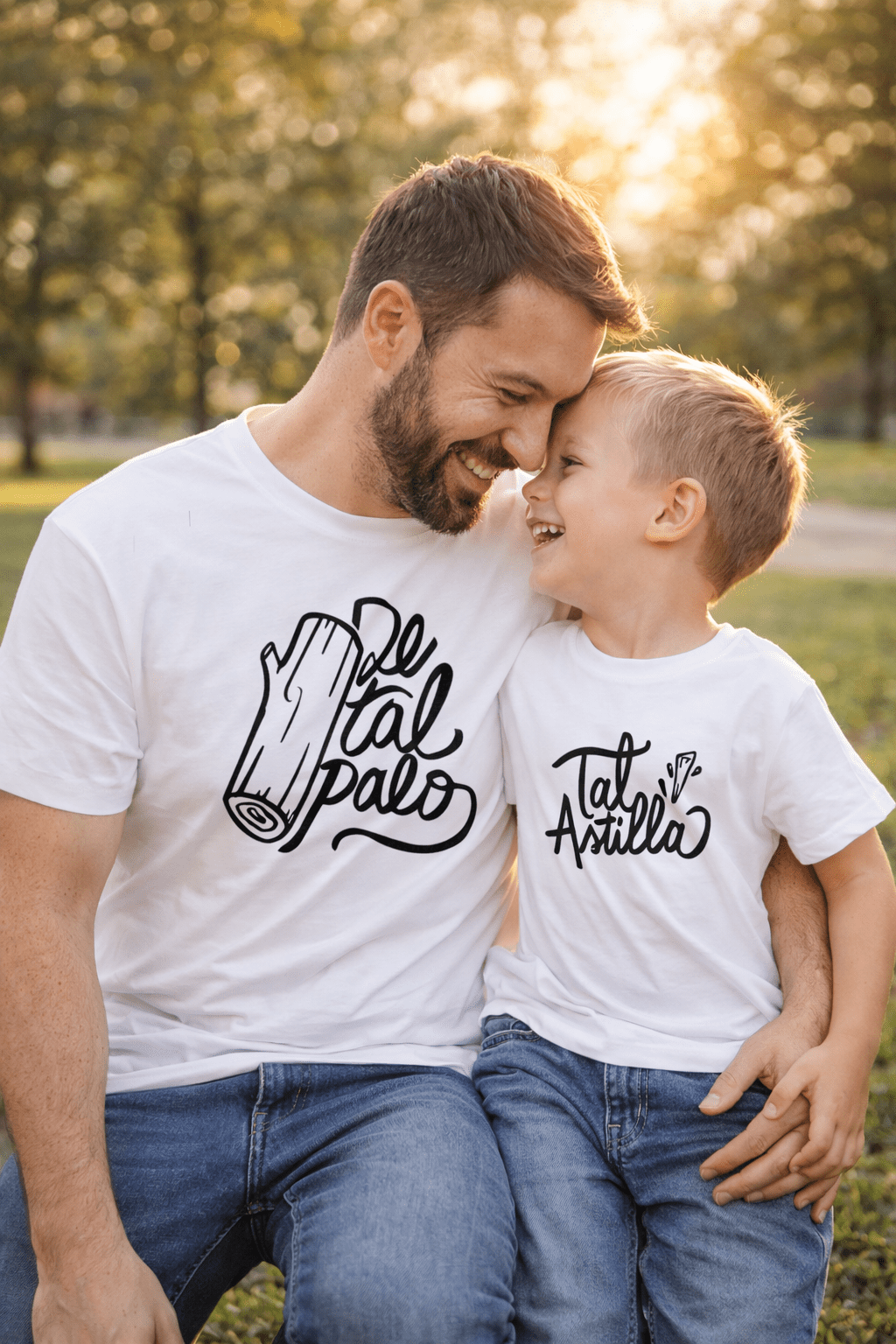 Pack Camisetas Papá e Hij@ – Regalo Día del Padre