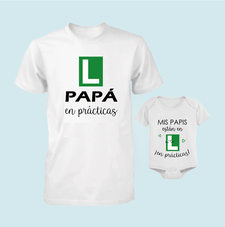 Pack Camisetas Papá e Hij@ – Regalo Día del Padre - Imagen 3