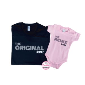 Pack 2 camisetas Dia de la madre diseño a elegir