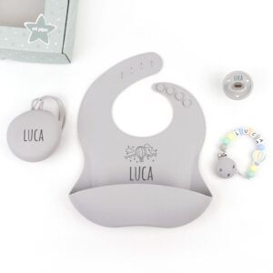 Cajita Gummy Globo Gris personalizada