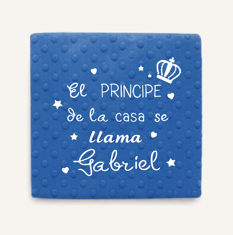 Manta El principe de la casa