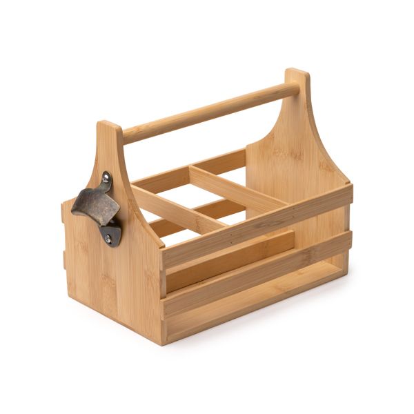 Portabotellas de Bambú Personalizado para Papá – Regalo Día del Padre - Imagen 2