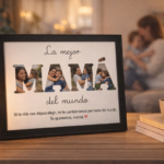 Cuadro Personalizado para Mamá con Fotos – Regalo Día de la Madre