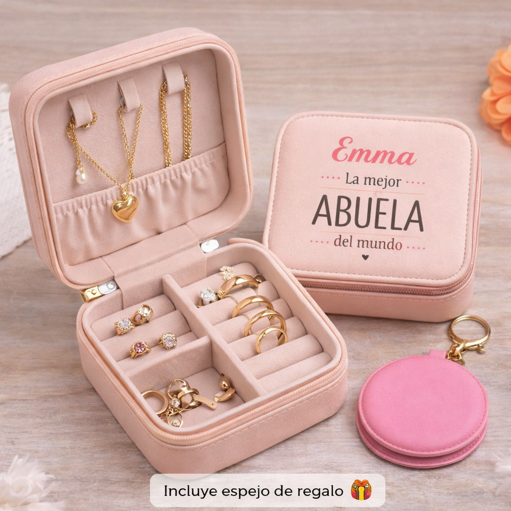 Joyero Personalizado con Nombre 💖 | Regalo Día de la Madre - Imagen 2