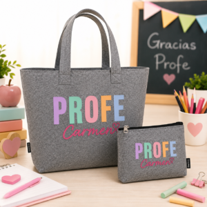 Pack Bolso + Neceser Personalizado PROFE