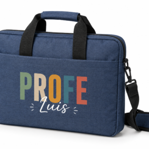 Portadocumentos Personalizado PROFE – Funda para Portátil con Nombre